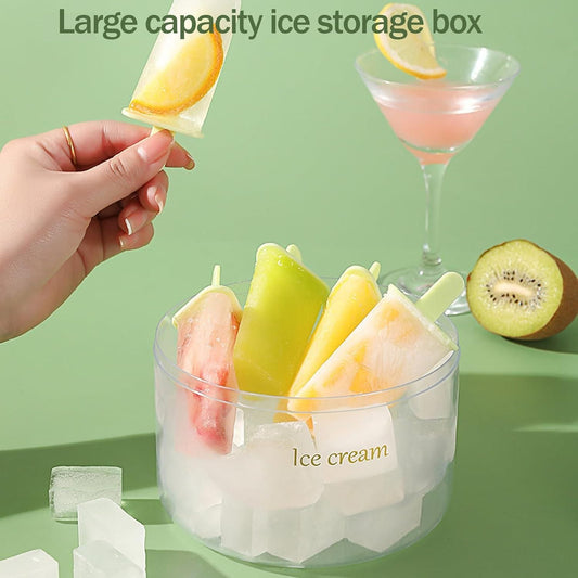 "Make Your Own Ice Pops – 8-Piece Reusable Mould Set